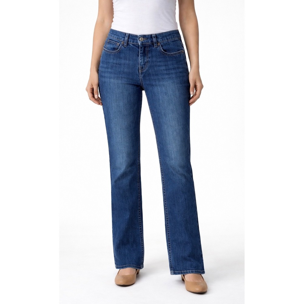 Vintage Victoria's Secret London Jeans Straight Leg Denim Women's Size 4 Y2K